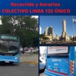 COLECTIVO LINEA 132 ÚNICO COLECTIVO LINEA 132 ÚNICO