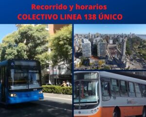 COLECTIVO LINEA 138 ÚNICO