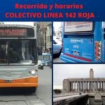 COLECTIVO LINEA 142 ROJA COLECTIVO LINEA 142 ROJA