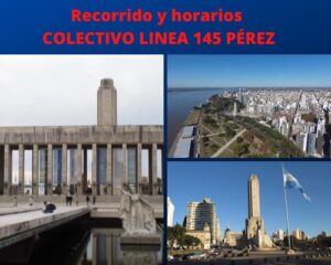 COLECTIVO LINEA 145 PÉREZ