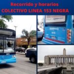 COLECTIVO LINEA 153 NEGRA COLECTIVO LINEA 153 NEGRA