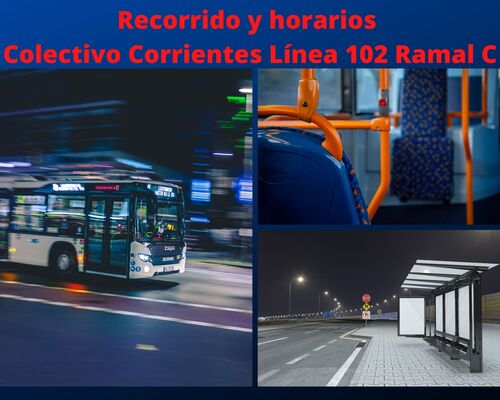 Colectivo Corrientes Línea 102 Ramal C
