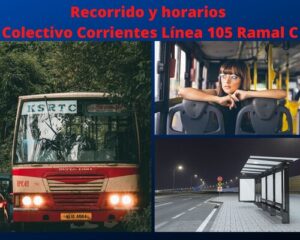 Colectivo Corrientes Línea 105 Ramal C