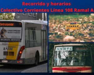 Colectivo Corrientes Línea 108 Ramal A