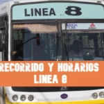 Colectivo Santa Fe Línea 8 Horarios y recorridos Línea 8