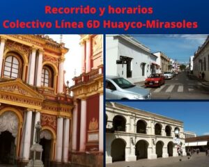 Colectivo Línea 6D Huayco-Mirasoles