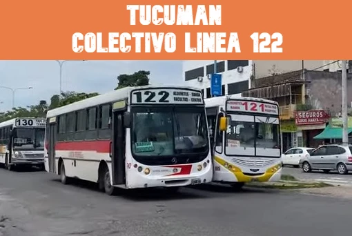 Tucumán Colectivo Línea 122