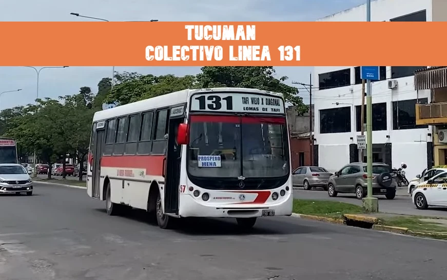 Tucumán Colectivo Línea 131